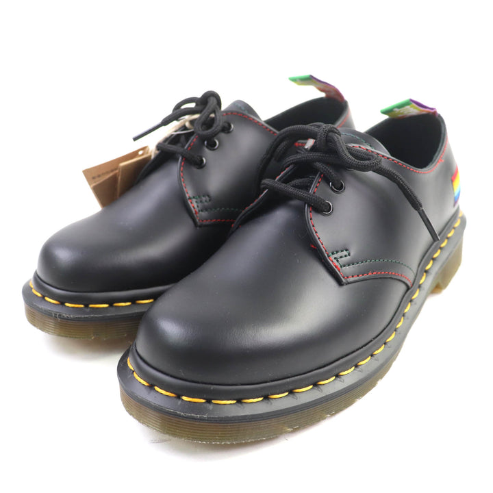 新品 Dr.Martens レザーシューズ 1461 PRIDE ブラックレザー レディース