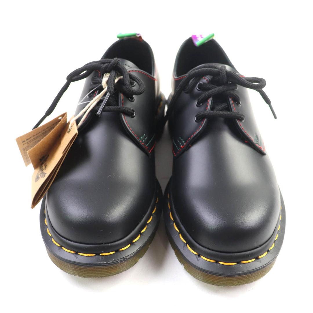 新品 Dr.Martens レザーシューズ 1461 PRIDE ブラックレザー レディース