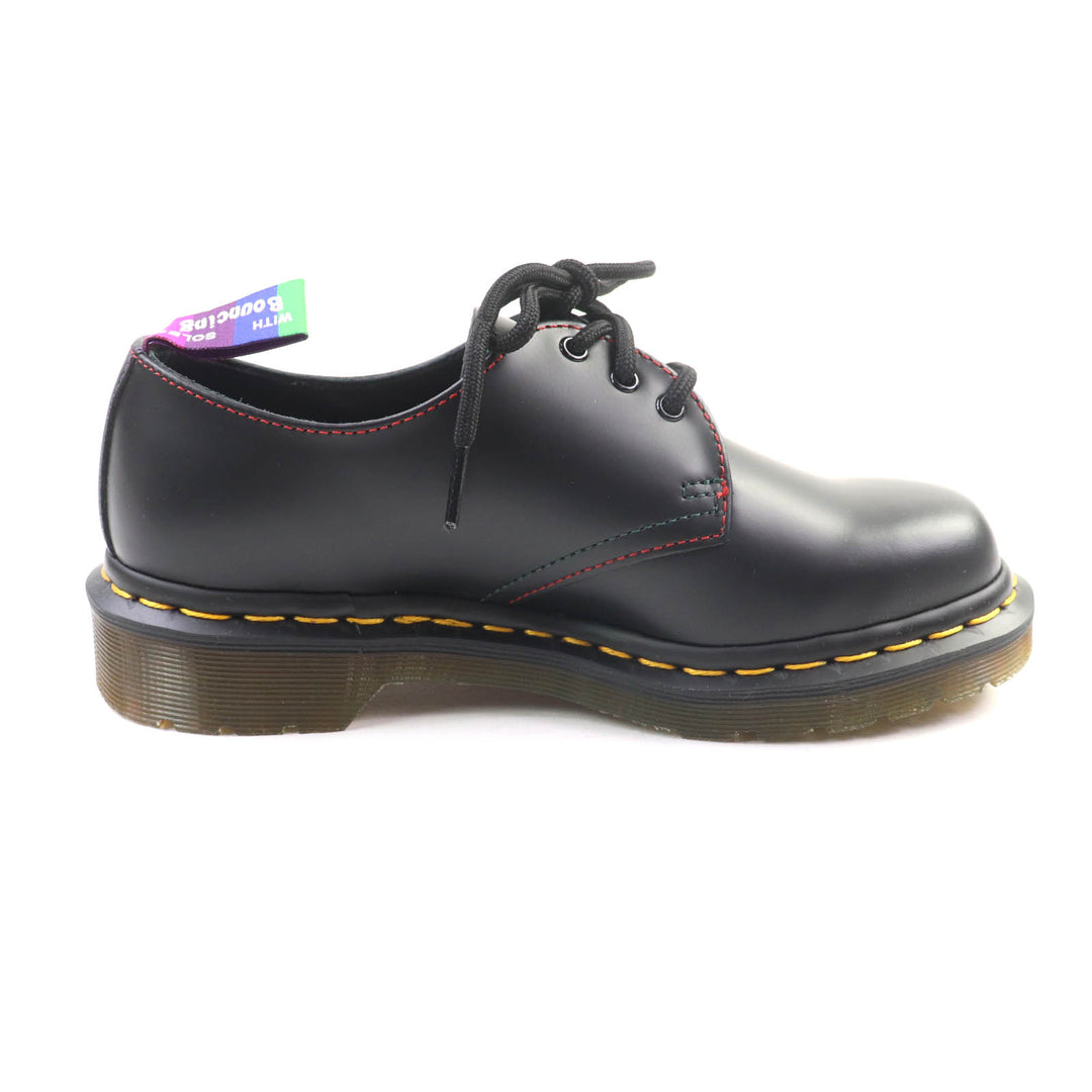 新品 Dr.Martens レザーシューズ 1461 PRIDE ブラックレザー レディース