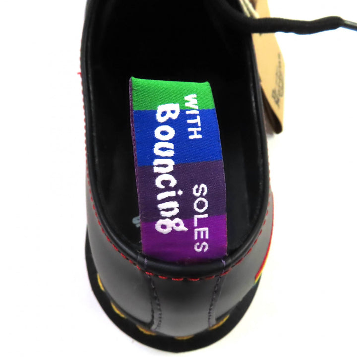 新品 Dr.Martens レザーシューズ 1461 PRIDE ブラックレザー レディース