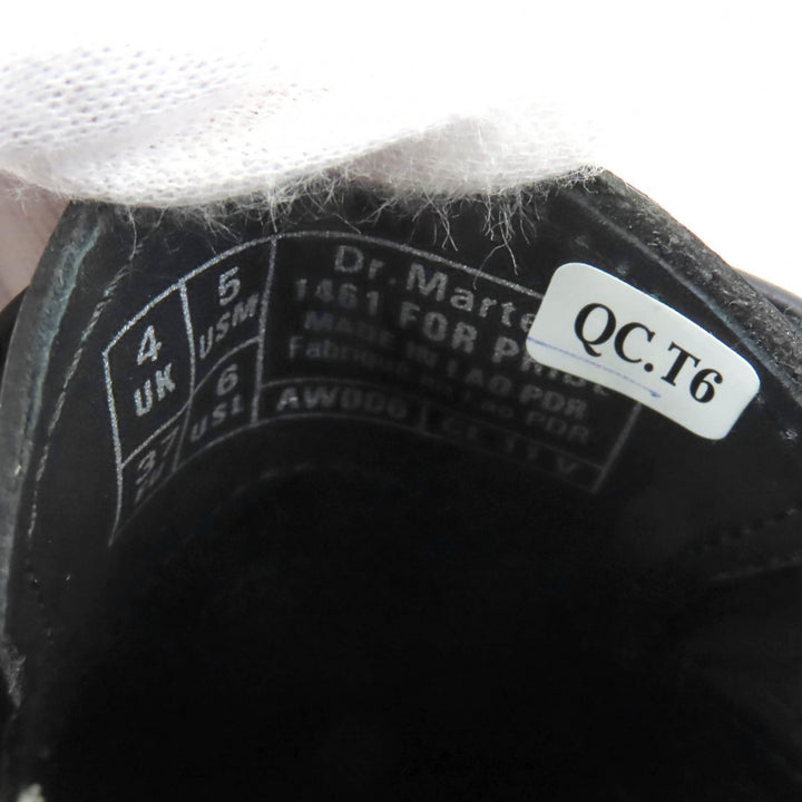 新品 Dr.Martens レザーシューズ 1461 PRIDE ブラックレザー レディース