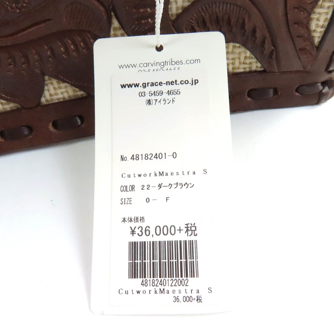 プリスティン グレースコンチネンタル ハンドバッグ カットワーク マエストラ S カービングトリブス 48182401