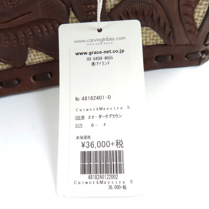 プリスティン グレースコンチネンタル ハンドバッグ カットワーク マエストラ S カービングトリブス 48182401
