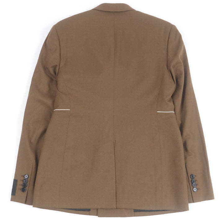 Dior HOMME テーラードジャケット ATELIER ダブルブレスト ブラウン 46 833C246M4321