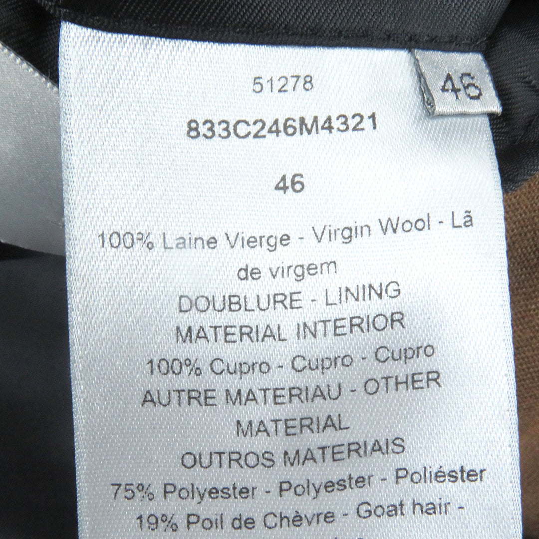 Excellent Dior HOMME tailored jacket ATELIER double-breasted 46 833C246M4321
