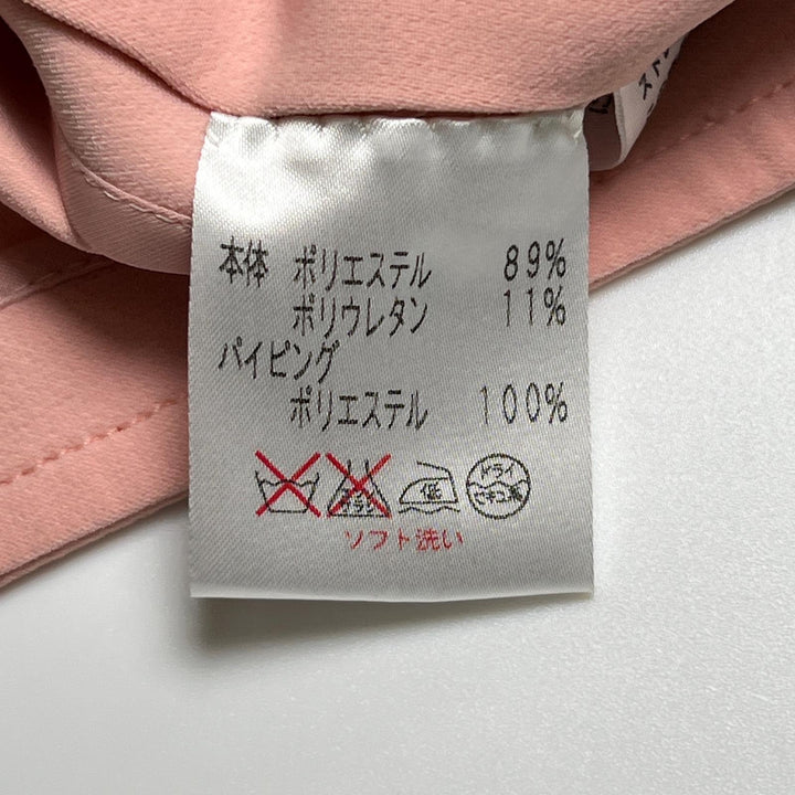 エクセレントルネ ツーピースセット リボンデザインフレアドレス ボレロ付き ピンク レディース 36
