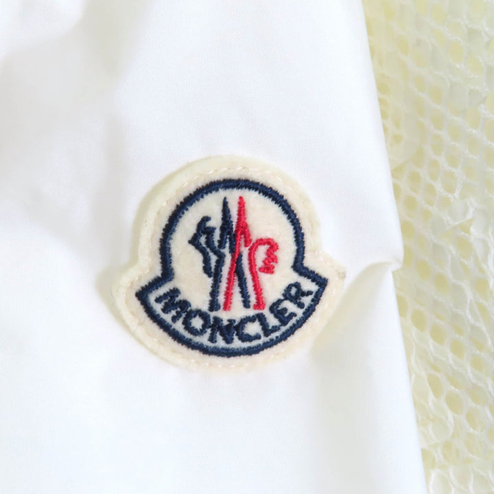 新品 MONCLER ナイロンジャケット IOLE オーバーサイズシルエット ホワイト ナイロン レディース 1