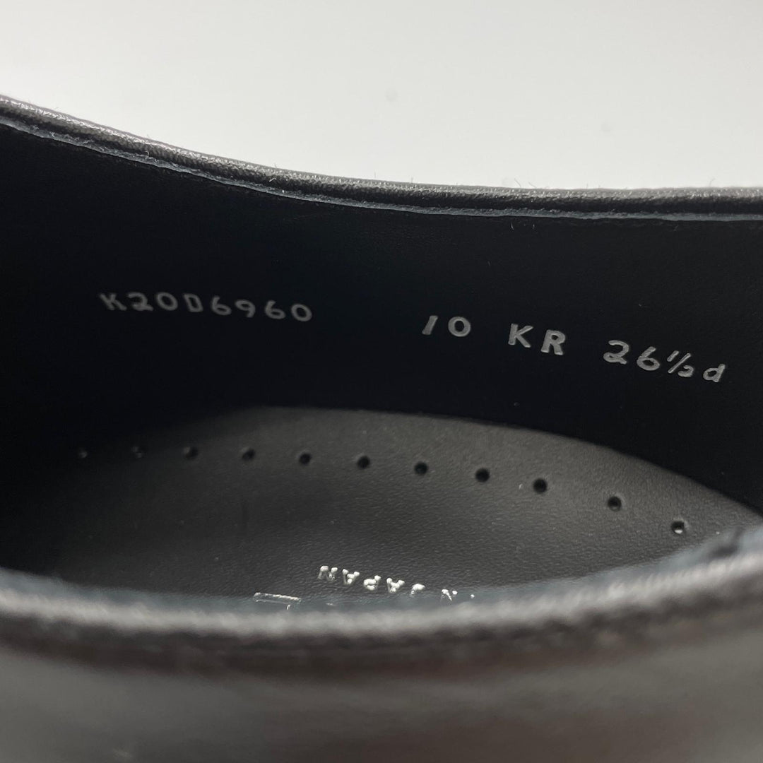 新品 REGAL レザーシューズ プレーントゥ ビジネスシューズ ブラックレザー メンズ 26.5