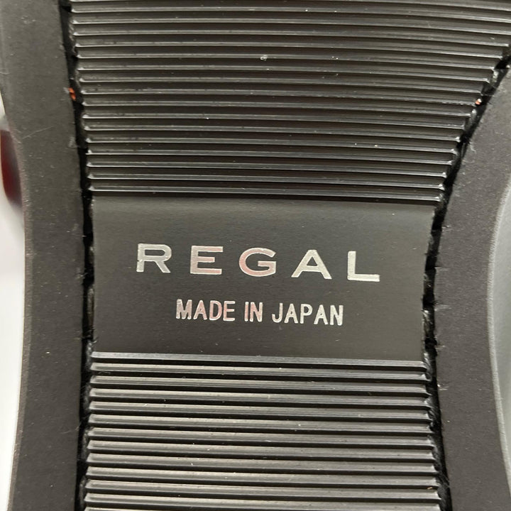 新品 REGAL レザーシューズ プレーントゥ ビジネスシューズ ブラックレザー メンズ 26.5