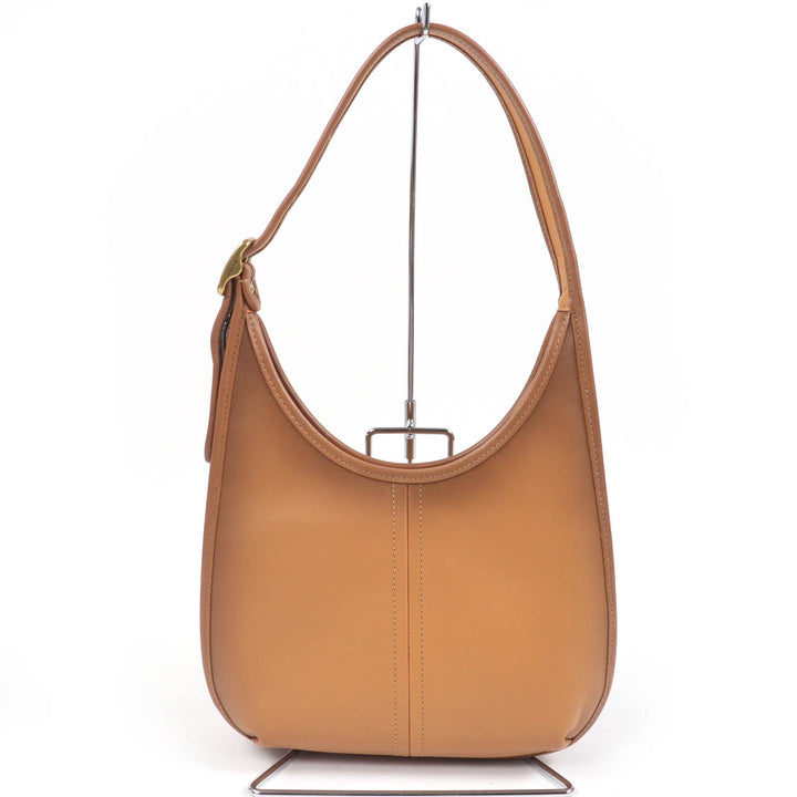 Excellent COACH Shoulder Bag Ergo One Shoulder Bag Brown leather Women C2265