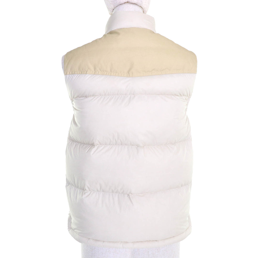 Excellent MONCLER GRENOBLE Down vest SORAPIS Logo Button off white Women 0