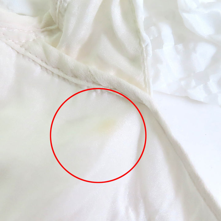 素晴らしい CECILIE BAHNSEN ブラウス VEGTA BLOUSE チェック柄 パフスリーブ フレア ホワイト J05DL0103