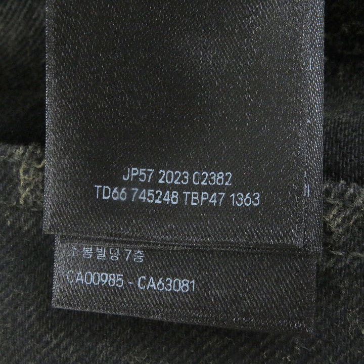 BALENCIAGA デニムパンツ スーパーデストロイデニムパンツ ブラック コットン メンズ S 745248