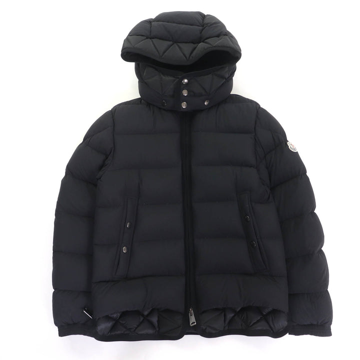 Great MONCLER Down jacket TANGUY Logo patch and hooded design black Nylon mens 0