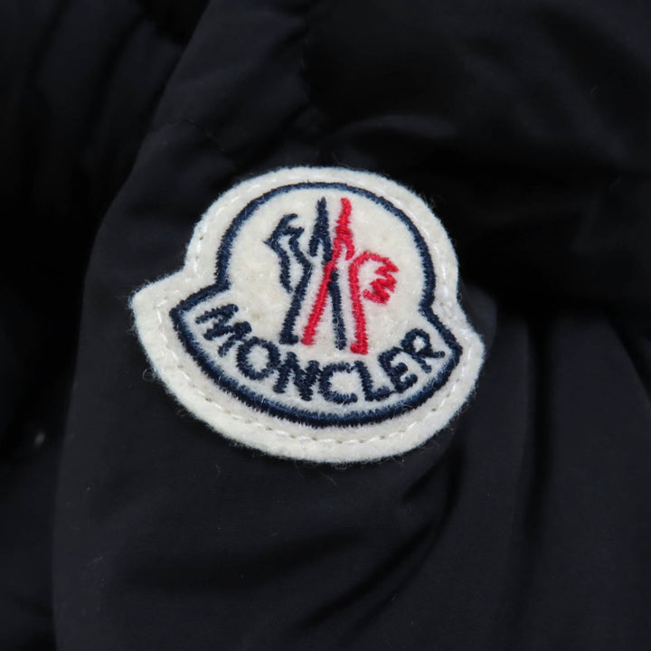 Great MONCLER Down jacket TANGUY Logo patch and hooded design black Nylon mens 0