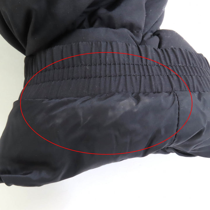 Great MONCLER Down jacket TANGUY Logo patch and hooded design black Nylon mens 0