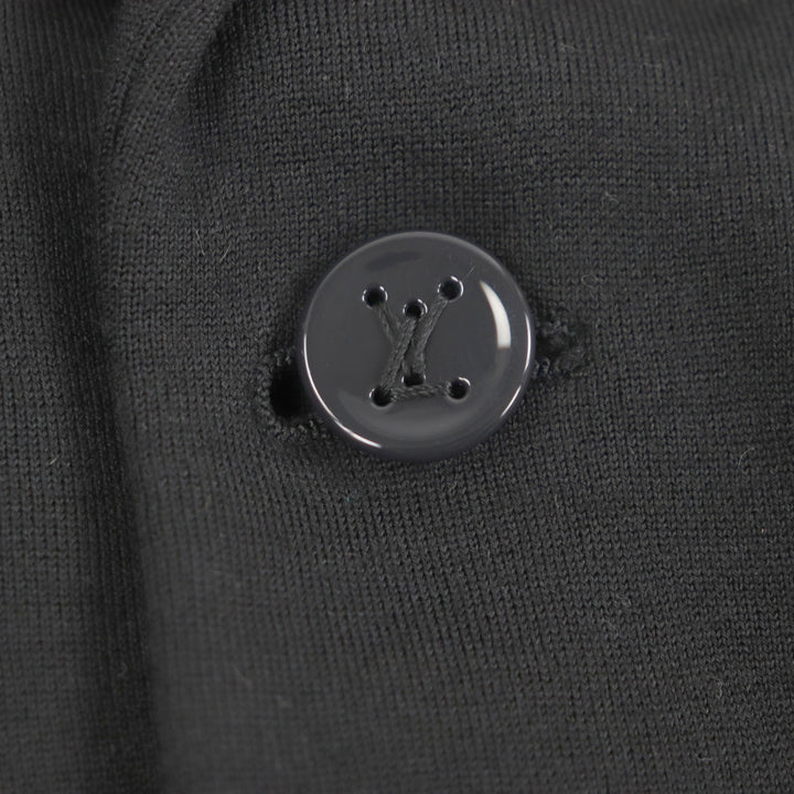 Excellent LOUIS VUITTON×NBA tailored jacket black wool mens 46