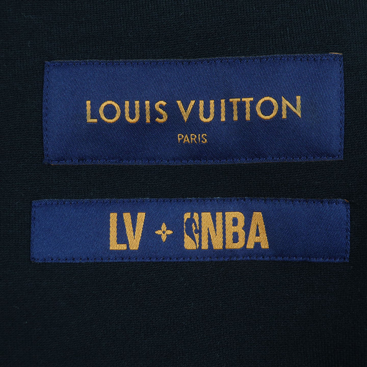 Excellent LOUIS VUITTON×NBA tailored jacket black wool mens 46