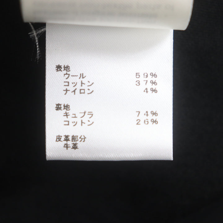Excellent LOUIS VUITTON×NBA tailored jacket black wool mens 46