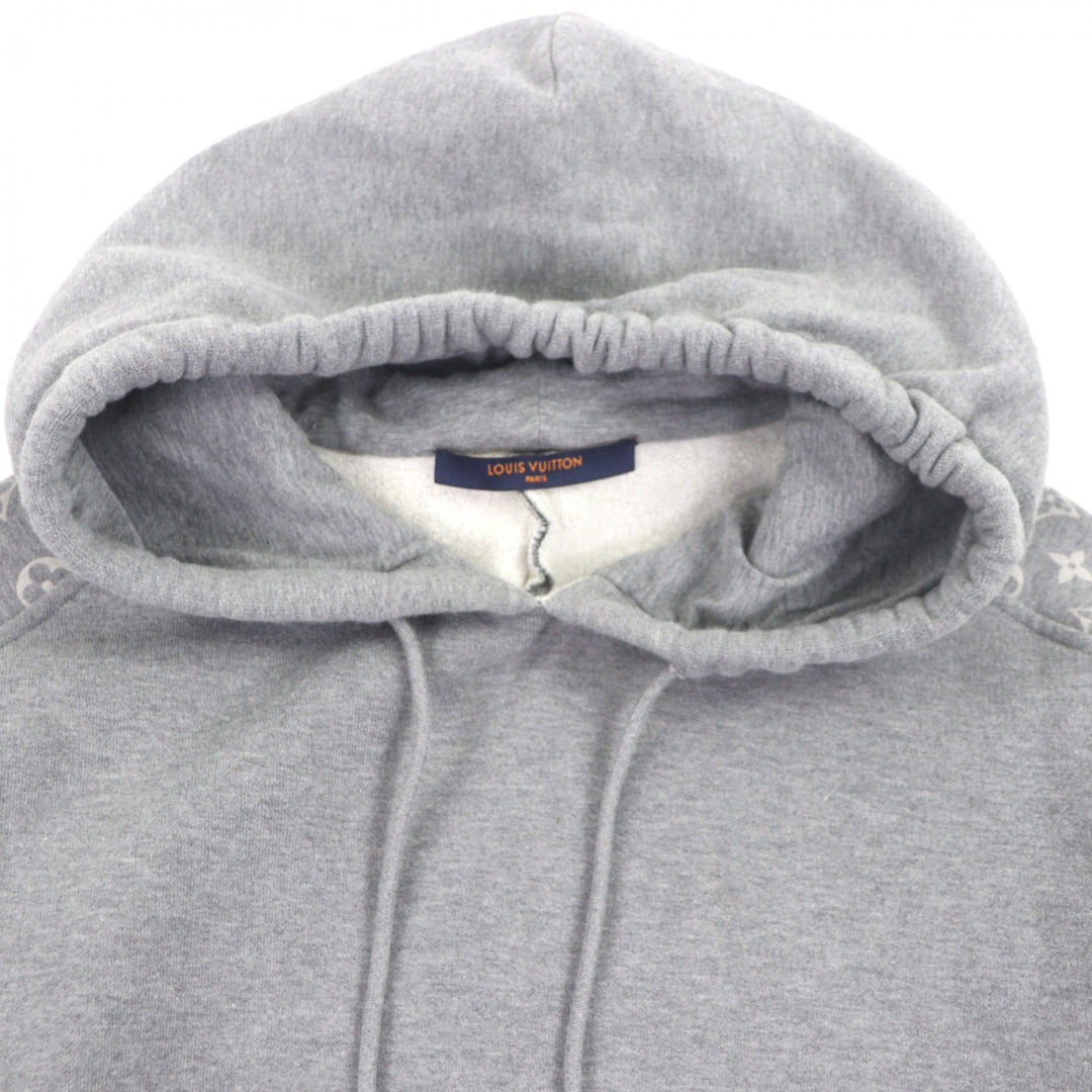 Great LOUIS VUITTON hoodie gray cotton mens L