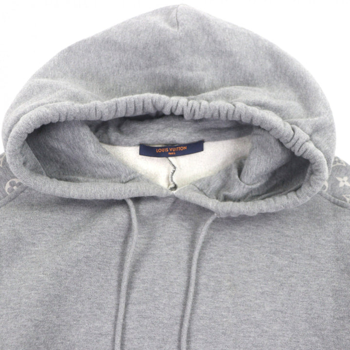 Great LOUIS VUITTON hoodie gray cotton mens L