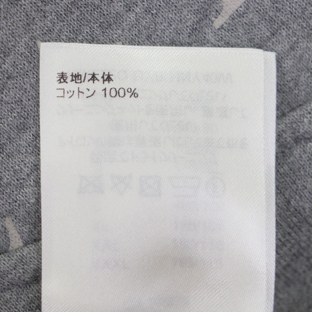 Great LOUIS VUITTON hoodie gray cotton mens L