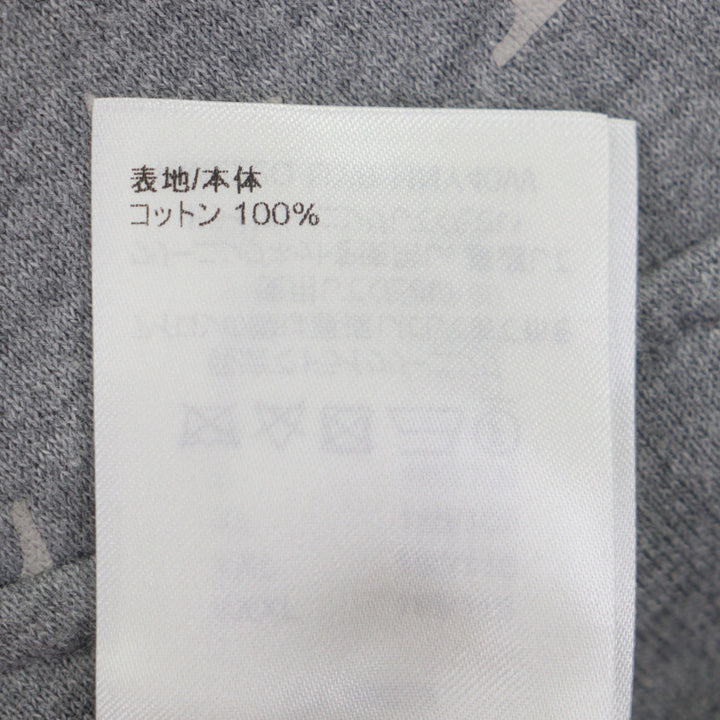 Great LOUIS VUITTON hoodie gray cotton mens L