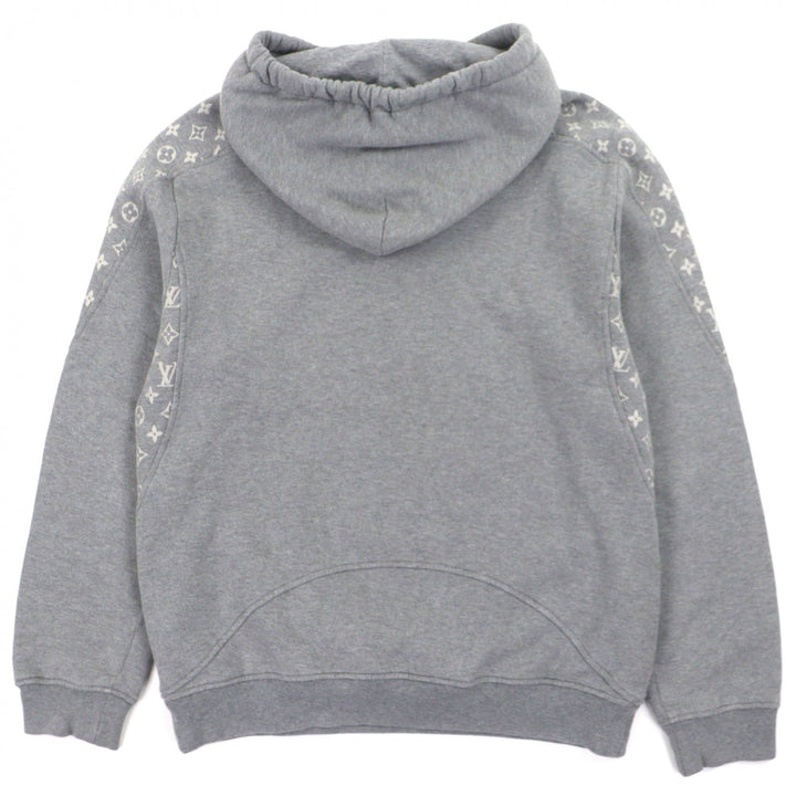 Great LOUIS VUITTON hoodie gray cotton mens L