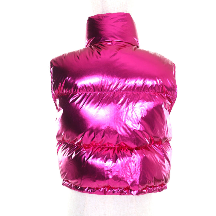 良好 MONCLER ダウンベスト BLAVET ピンク ナイロン レディース 0