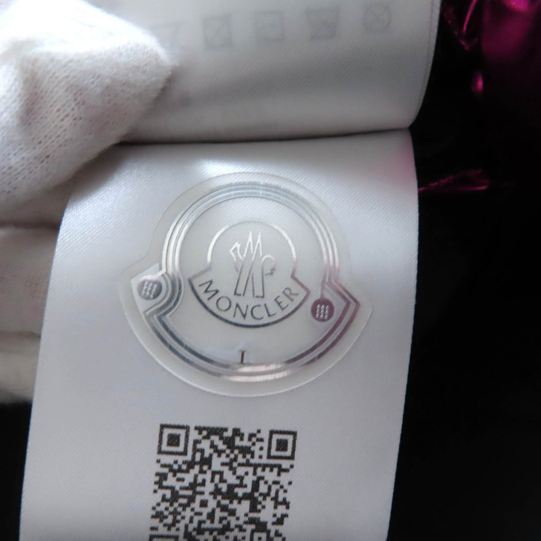 良好 MONCLER ダウンベスト BLAVET ピンク ナイロン レディース 0