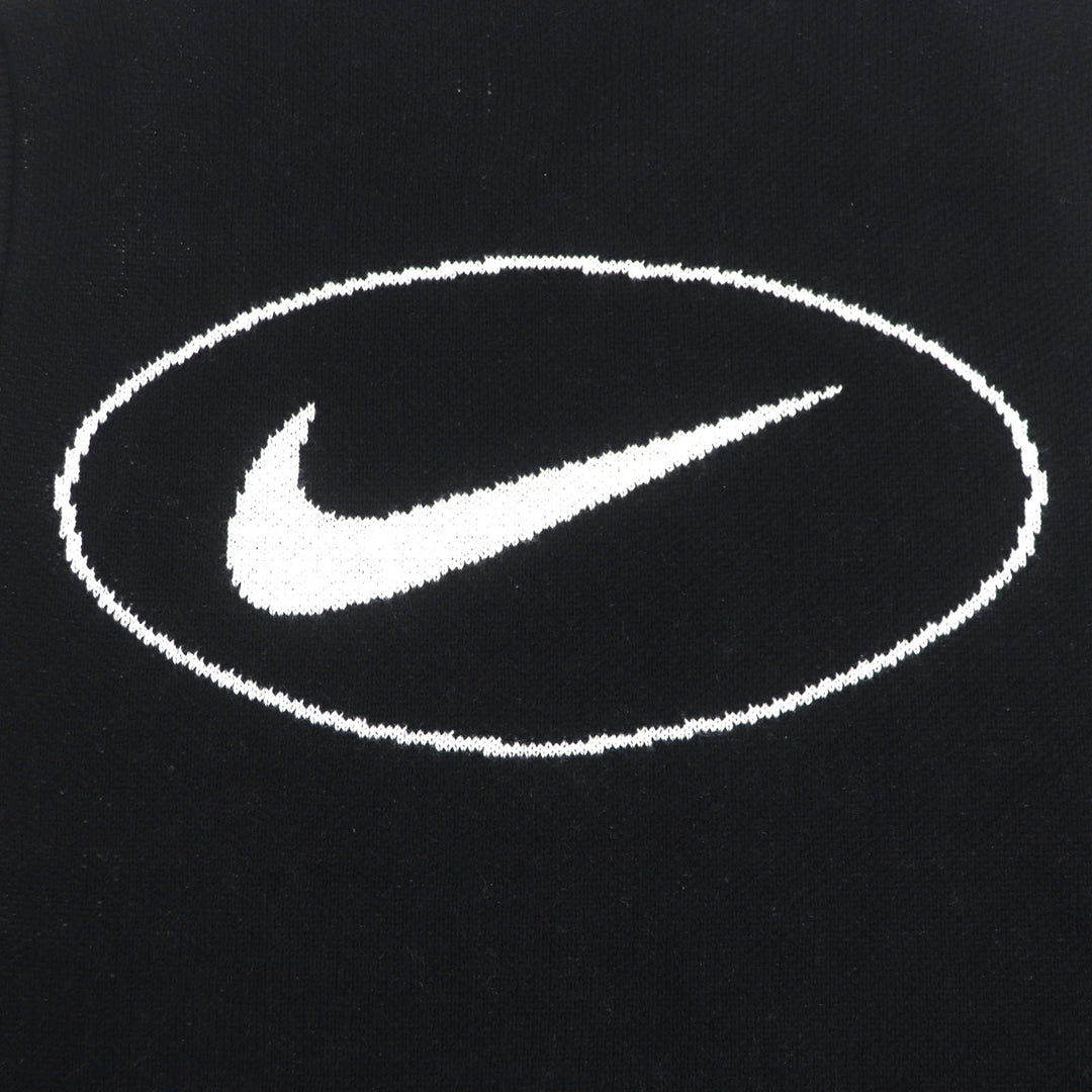 Excellent Supreme NIKE Best Sweater Vest black polyester mens L HF9638-010