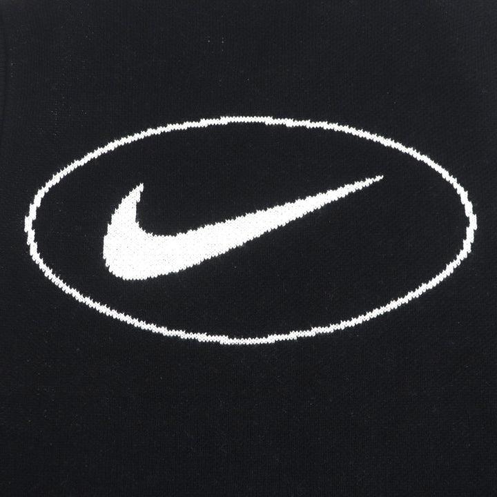 Excellent Supreme NIKE Best Sweater Vest black polyester mens L HF9638-010