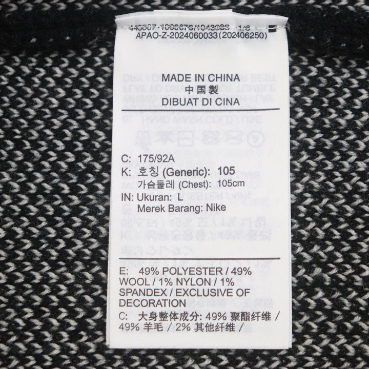 素晴らしい Supreme NIKE ベスト セーターベスト ブラック ポリエステル メンズ L HF9638-010