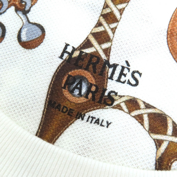 Pristine HERMES one piece Panoply du Cuir cotton Women 36 4E4527DN