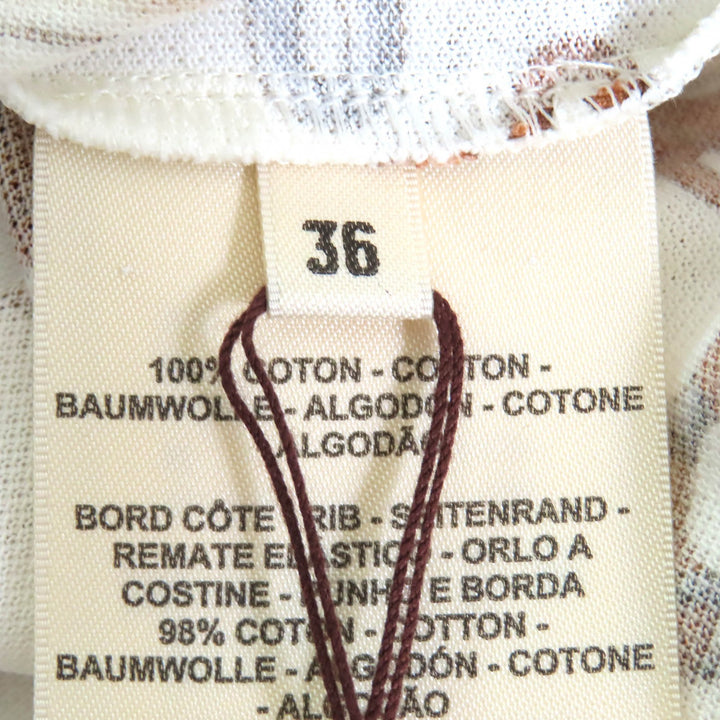 Pristine HERMES one piece Panoply du Cuir cotton Women 36 4E4527DN
