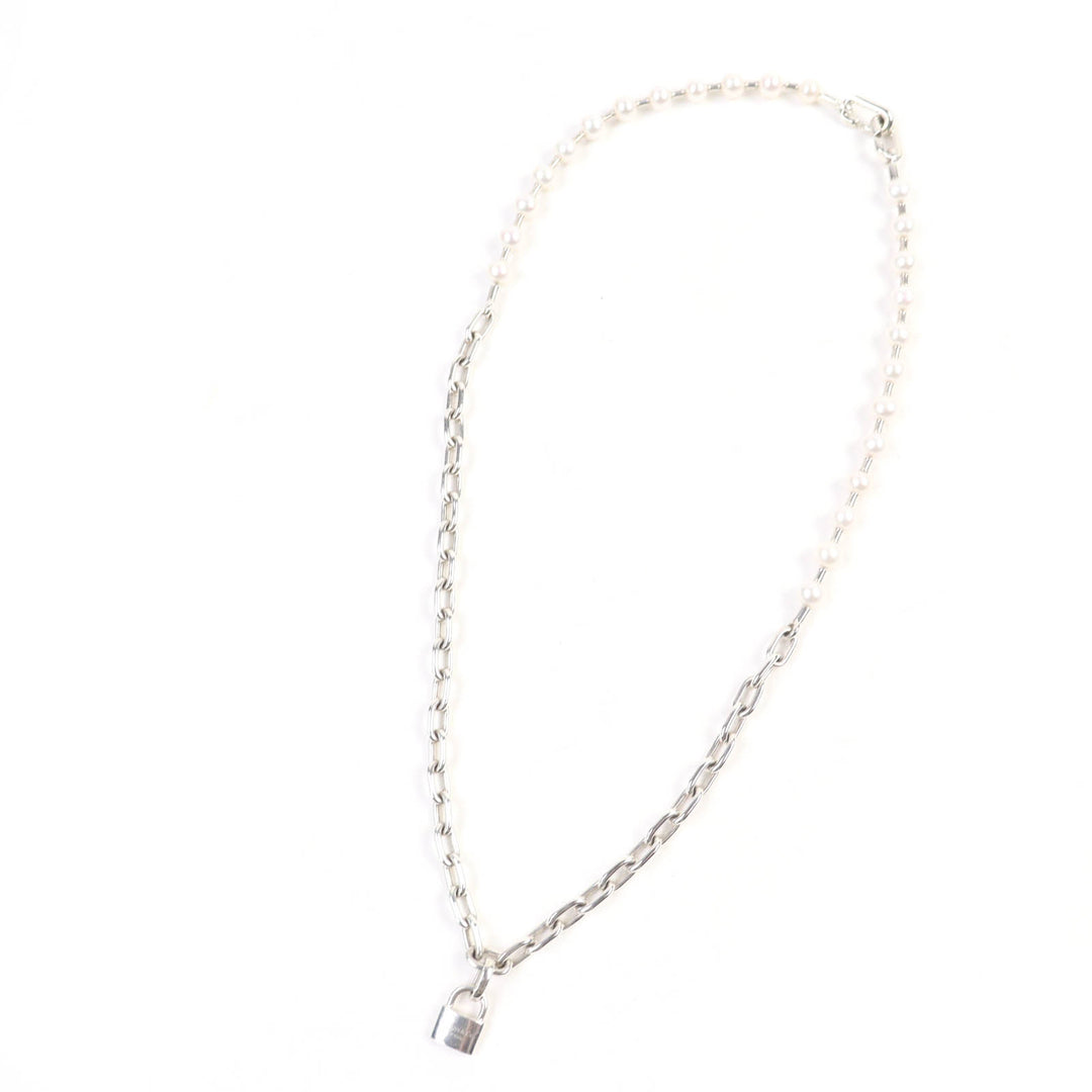 TIFFANY&Co. bracelet Medium Pearl Rock Bracelet Silver AG925 Women