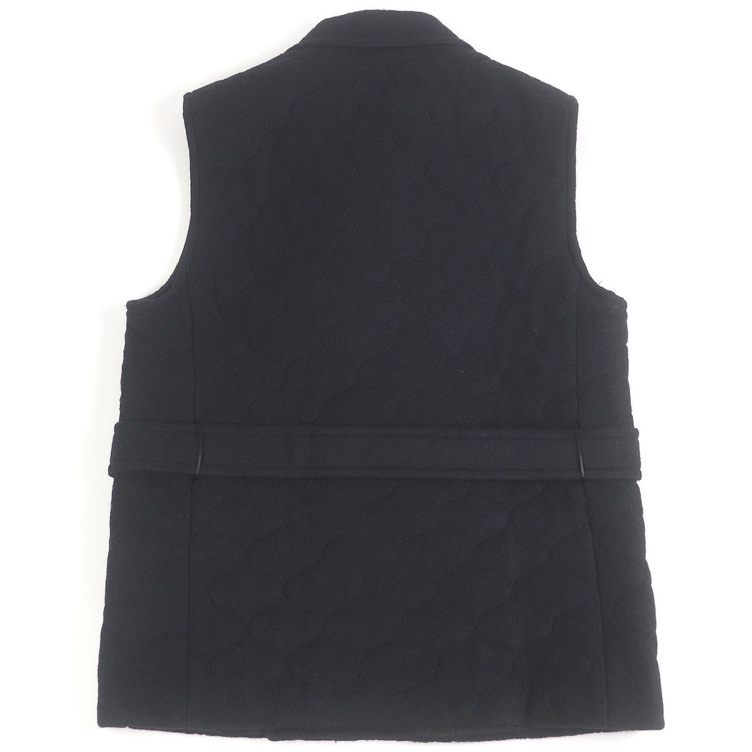 Pristine TAGLIATORE Best SMART Belted Quilting black polyester mens 46