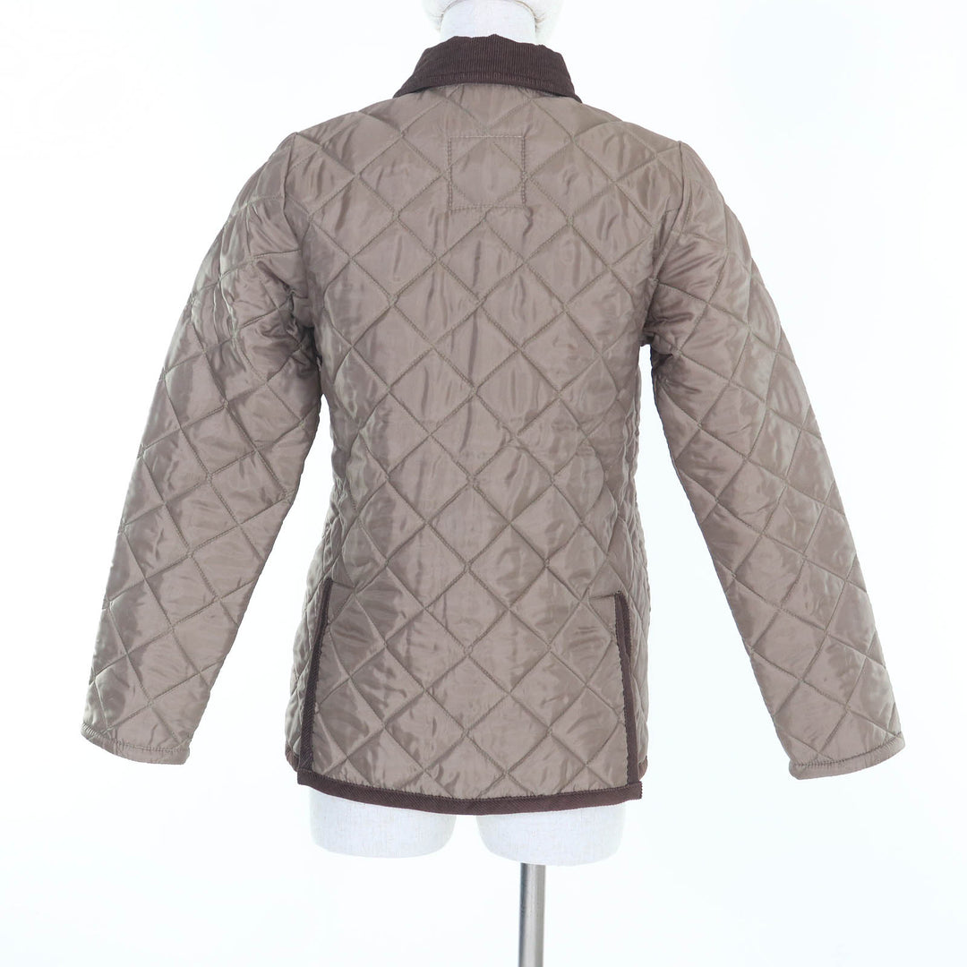 Excellent LAVENHAM Jacket Brown polyester Women 38 CO1O 2YA