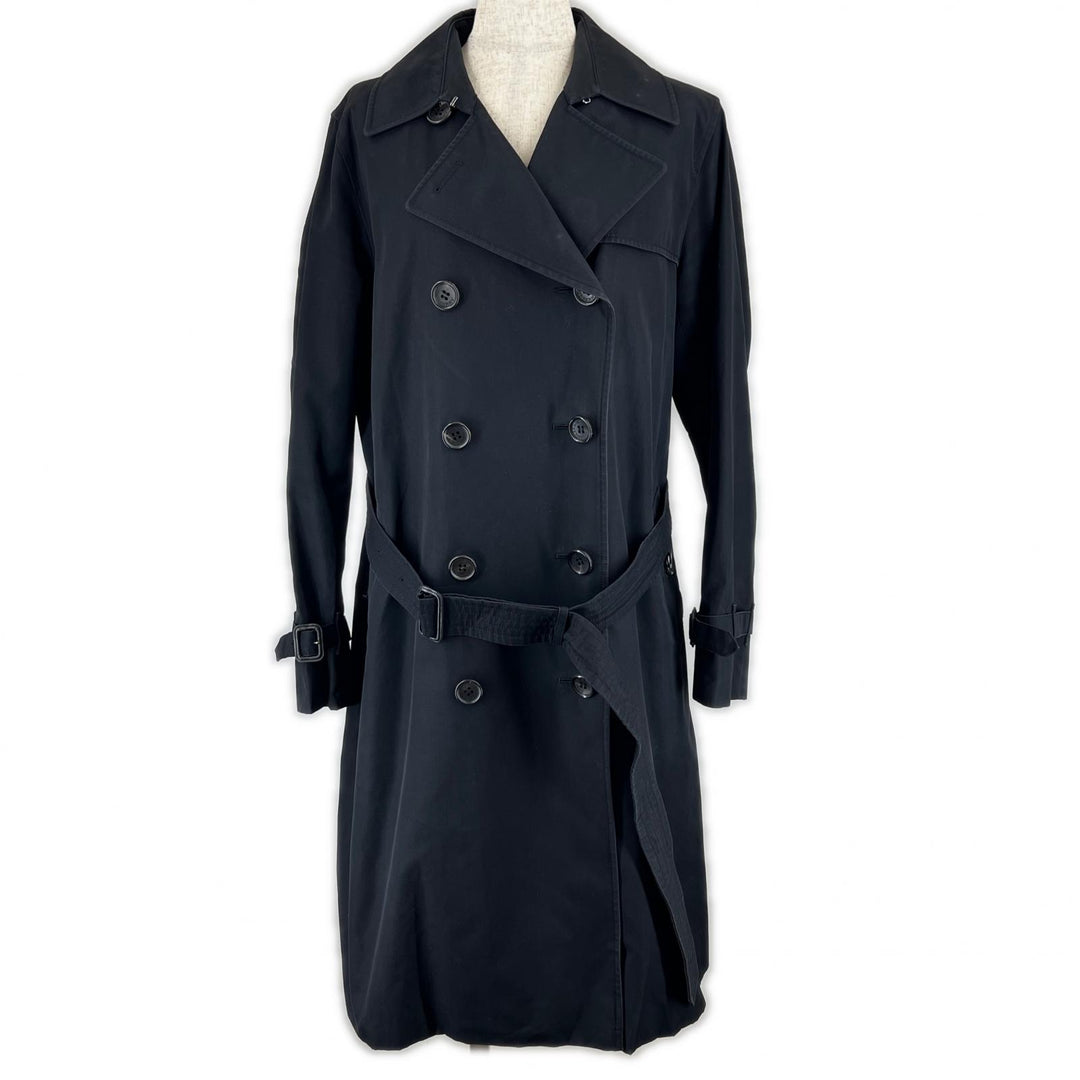 Very Good BURBERRY LONDON trench coat Nova check lining included black Women 46