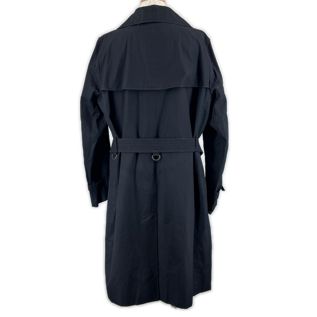 Very Good BURBERRY LONDON trench coat Nova check lining included black Women 46
