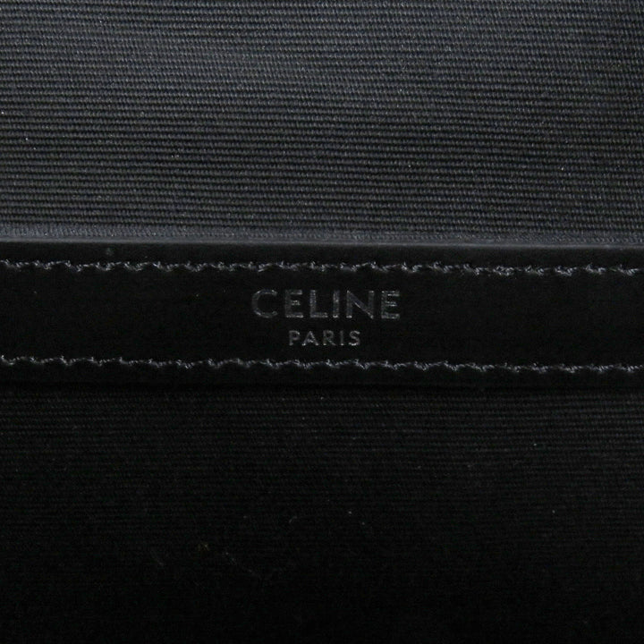 Excellent CELINE Backpack Daypack black Coated canvas mens 11181