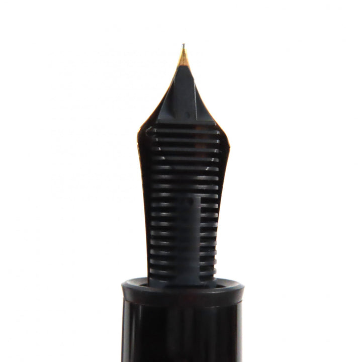 Excellent MONTBLANC fountain pen Meisterstck 149 white star Black gold 18K mens