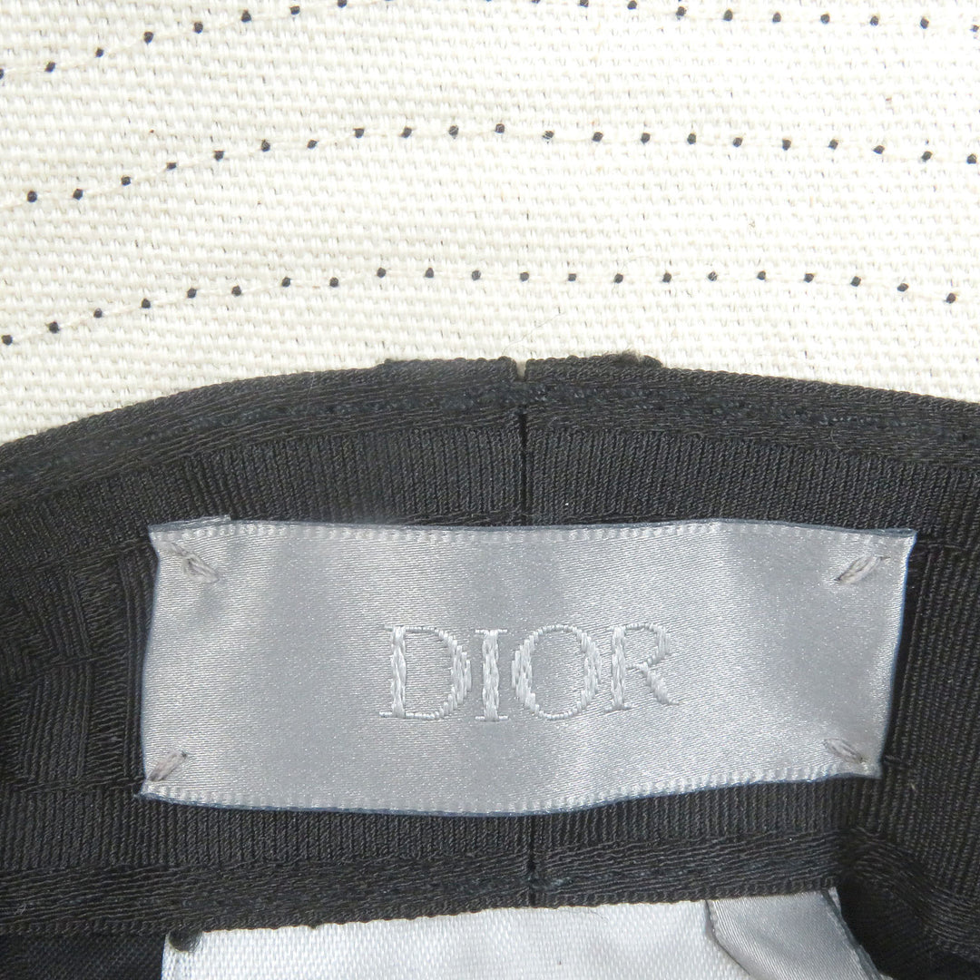 Pristine DIOR×Cactus Jack hat black cotton mens S 033C906U4511