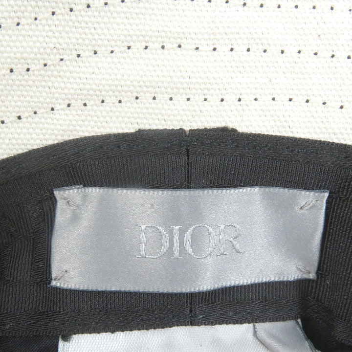 Pristine DIOR×Cactus Jack hat black cotton mens S 033C906U4511