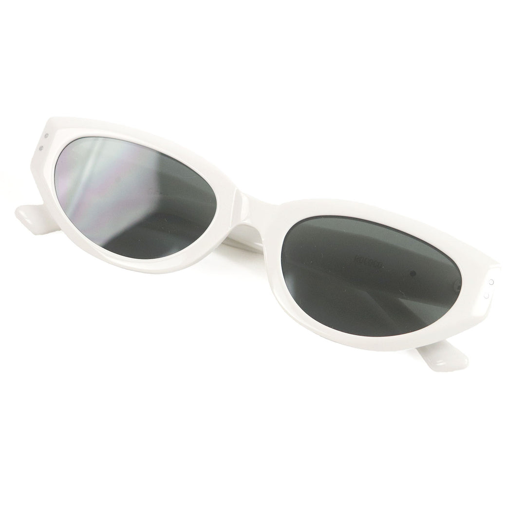 優れたGENTLE MONSTERサングラスROCOCO Eyewearホワイトメンズ