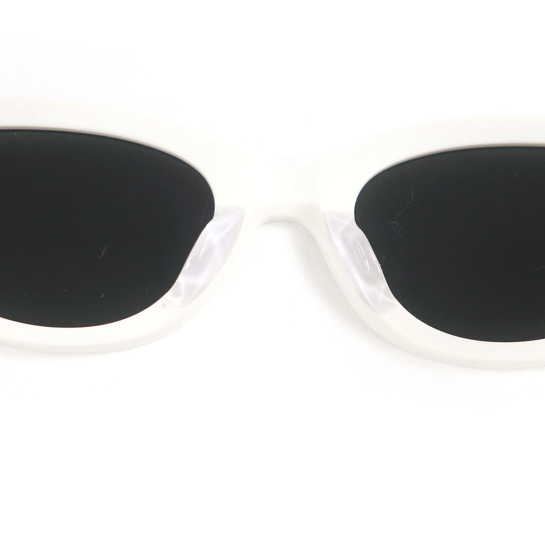 優れたGENTLE MONSTERサングラスROCOCO Eyewearホワイトメンズ