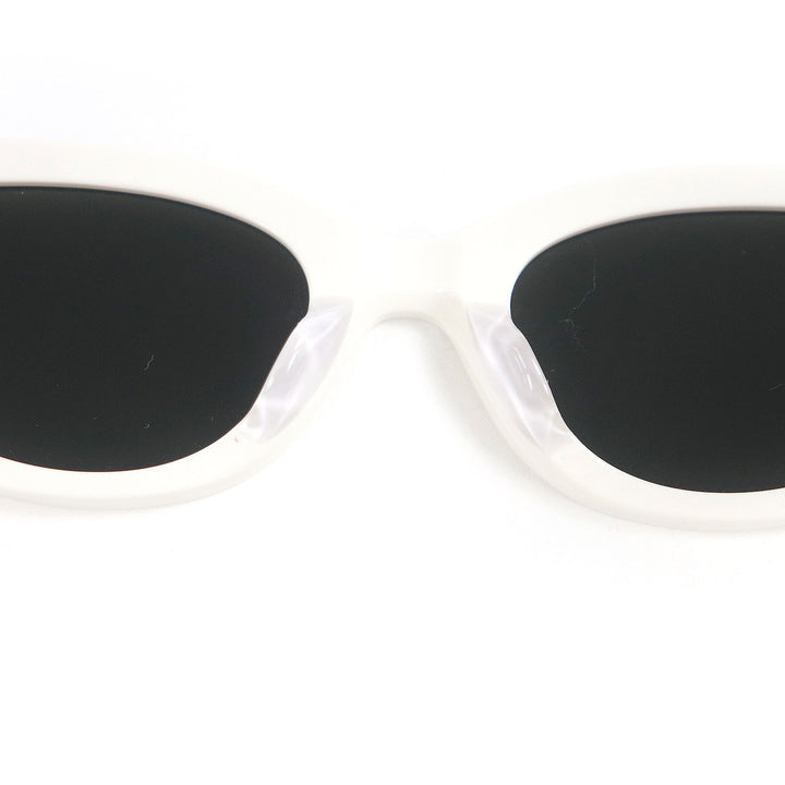 優れたGENTLE MONSTERサングラスROCOCO Eyewearホワイトメンズ