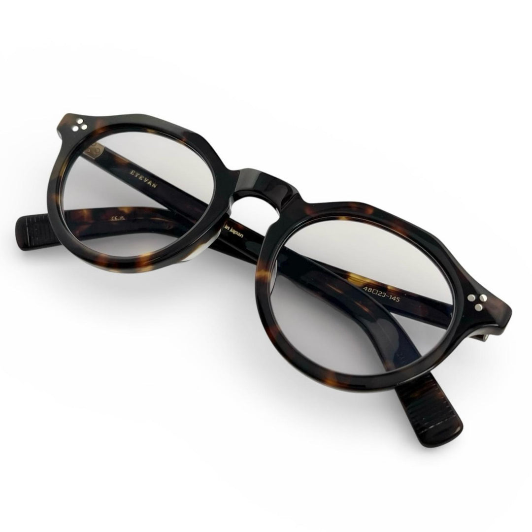 Excellent EYEVAN sunglasses MASON Tortoiseshell pattern eyewear glasses Brown