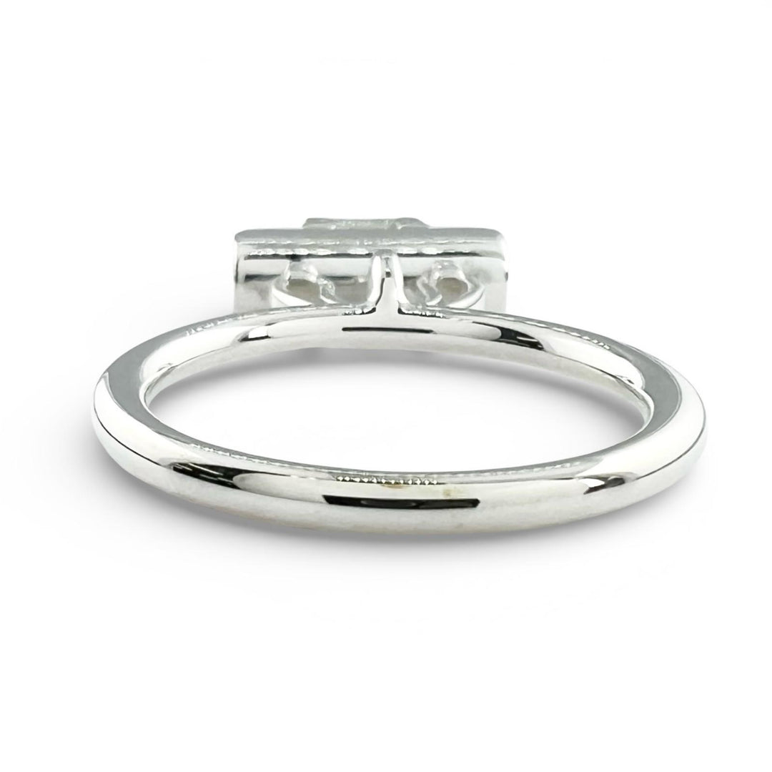 Excellent HERMES Ring Amulet Constance Silver AG925 Women 52
