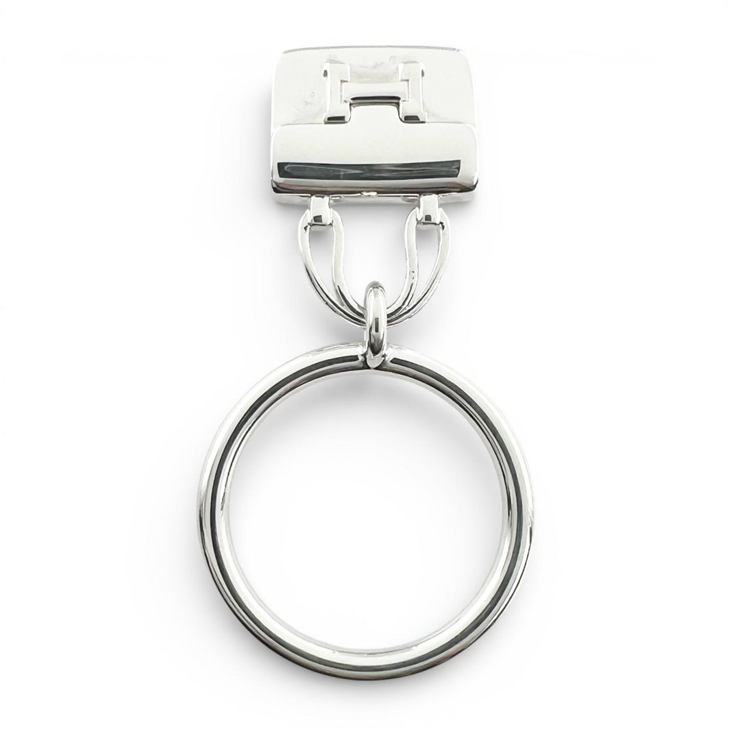 Excellent HERMES Ring Amulet Constance Silver AG925 Women 52